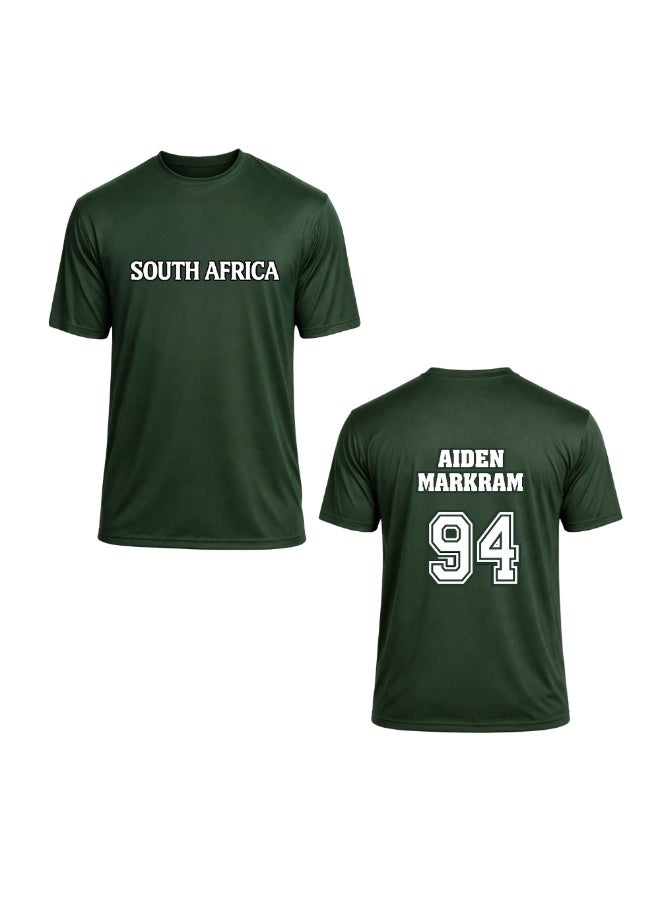 South Africa jersey for Adults - South Africa Sports Dry-Fit T-Shirt for Men and Women - South Africa Sports Team Jersey For unisex Adults - Perfect for Sports Matches and Everyday Wear - Image 1